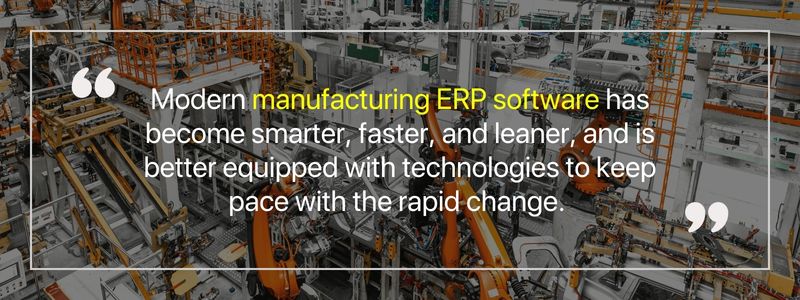 Manufacturing ERP software Manufacturing software